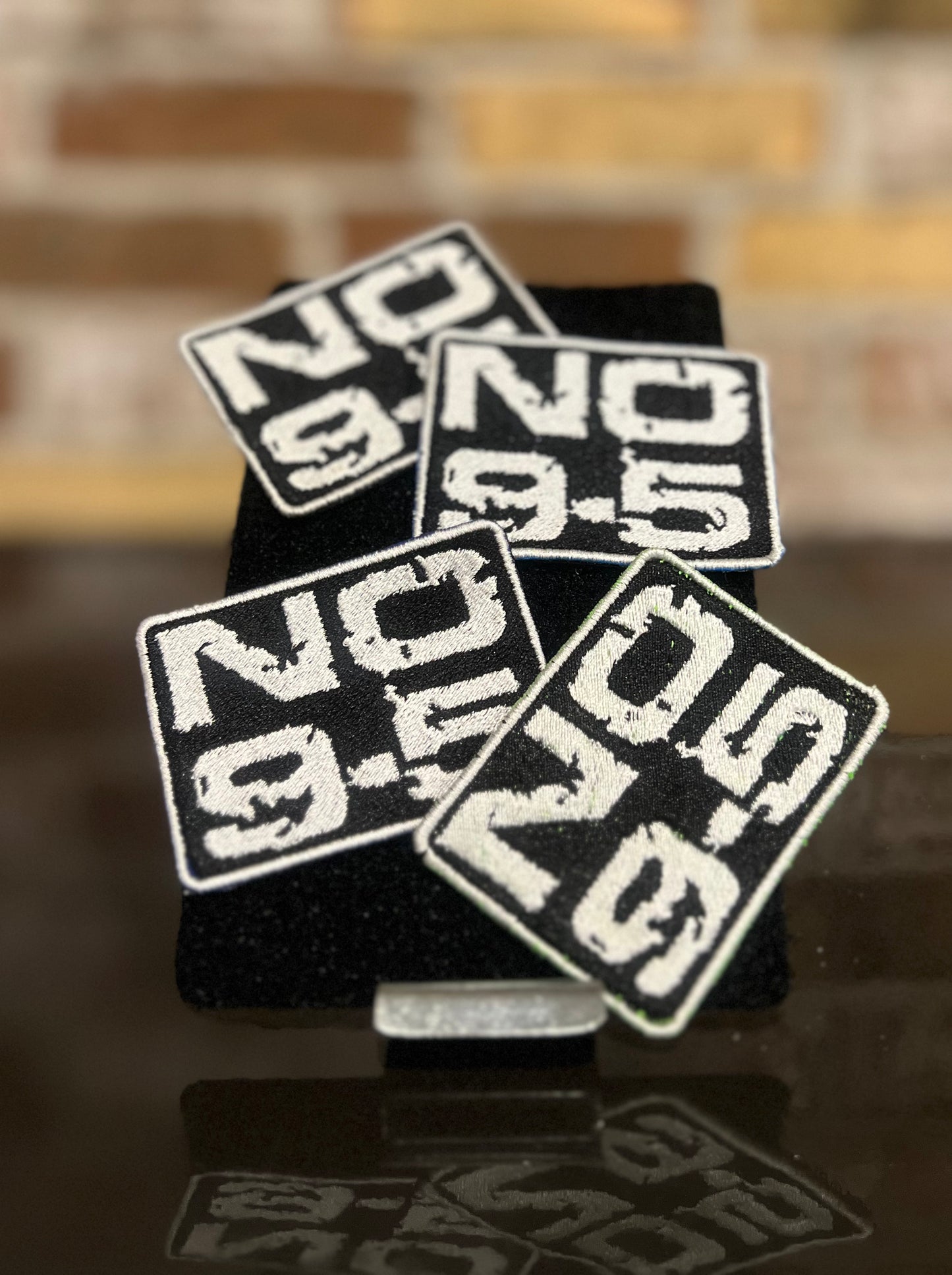 NO 9-5 Velcro Patch